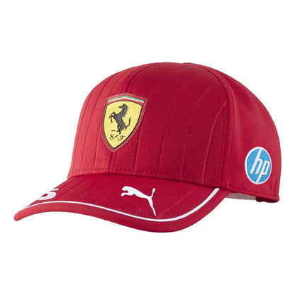 Gorra Puma Casual Scuderia Ferrari Leclerc Unisex 026277 01 Color Rojo Talla Única Liso