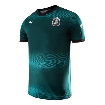 Jersey Playera Chivas Verde De Niño Visitante  Mod752816