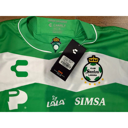 Jersey Playera Charly  Santos Laguna De Manga Larga Local 24