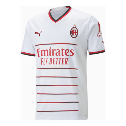 Playera Puma Del Milan Para Niños Prematch Jersey  Blanco Extra Chico Xs 7-8 Años