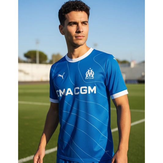 Jersey Playera Puma Del Marsella De Francia De Visitante