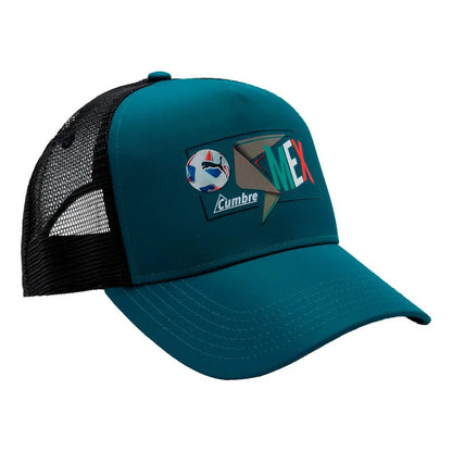 Gorra Cachucha Puma De La Copa America De Mexico Verde Unitalla (correa Ajustable)