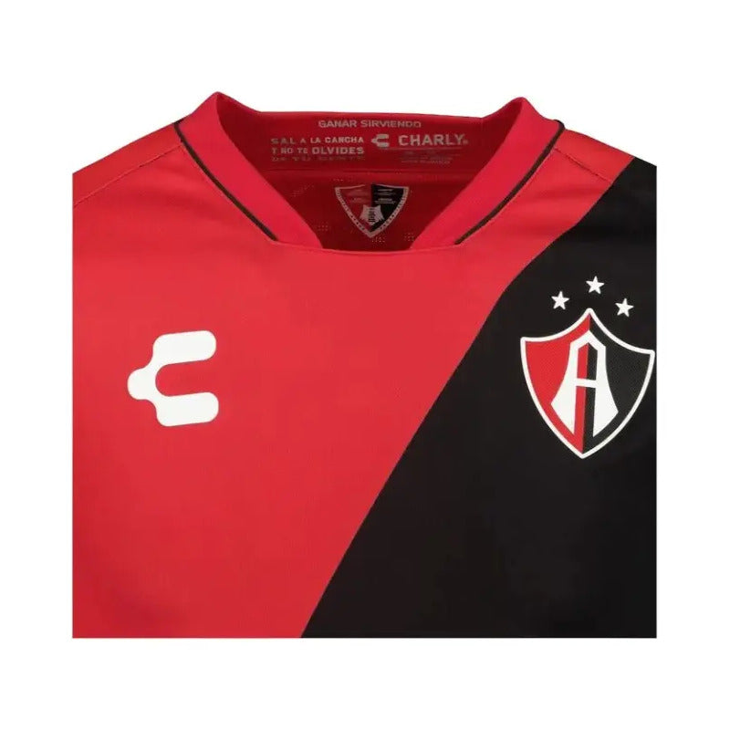Jersey Playera Charly Del Atlas Local Manga Larga No Sponsor