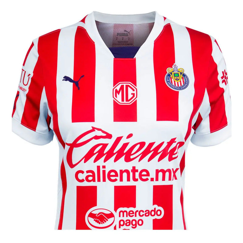 Jersey Playera De Chivas De Mujer Liga Femenil Mx Local