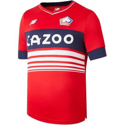Jersey Playera New Balance Lille Olympique Sporting Club Rojo Liso