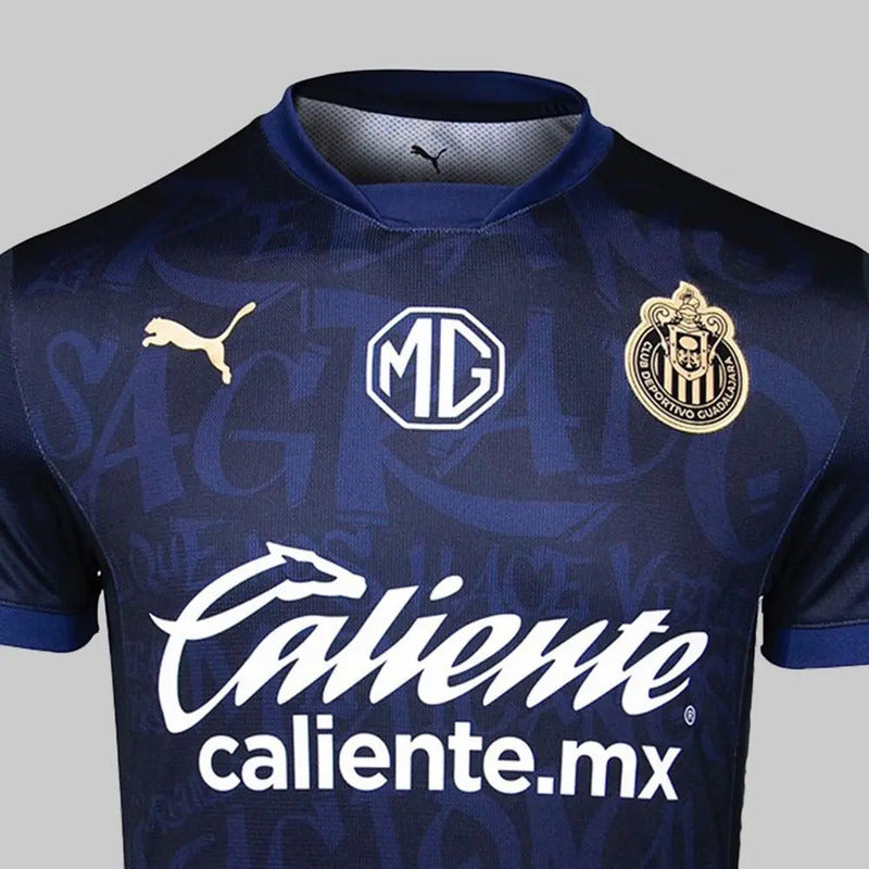 Jersey Playera Puma Chivas Del Guadalajara Visitante Gld