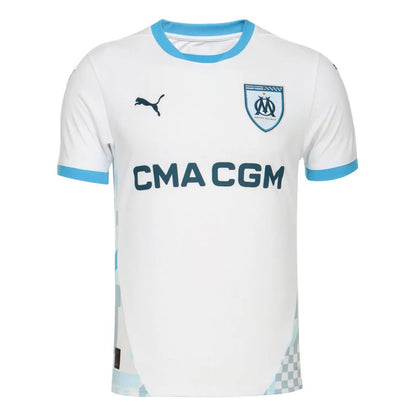 Jersey Playera Puma De Local Del Marsella De Francia Hombre Blanco Mediana