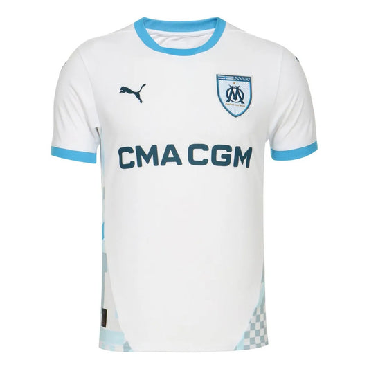 Jersey Playera Puma De Local Del Marsella De Francia Hombre Blanco Small (s)