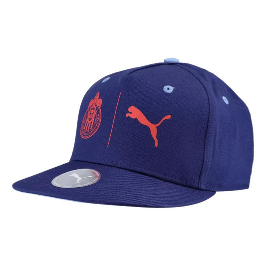 Gorra Cachucha Puma  Plana De Las Chivas Del Guadalajara Azul
