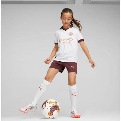 Jersey Playera Puma Del Manchester City Para Niños Wth Blanco 5 Años