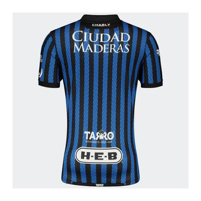 Jersey Playera Charly Del  Queretaro De Local Azul Lisa Extra Grande