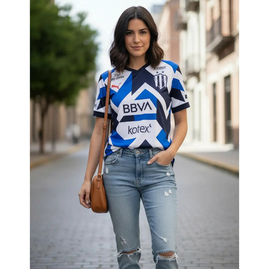Jersey Playera Puma Rayadas Monterrey Femenil  Alternativa I