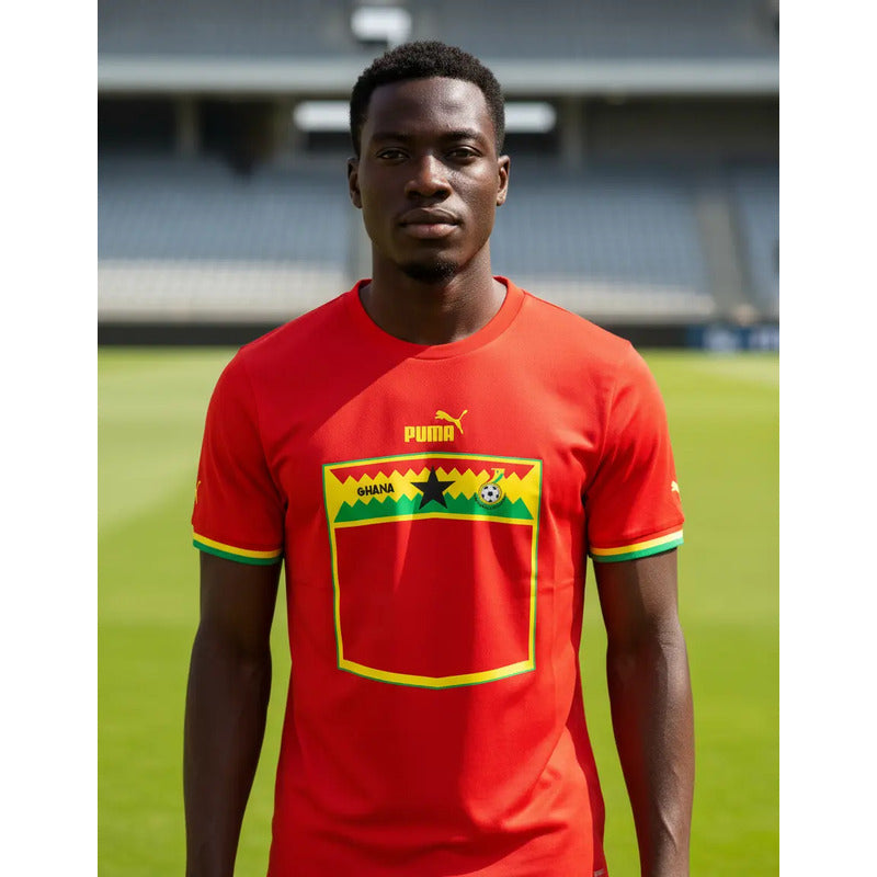 Jersey Playera Puma De La Selección De Ghana De Visitante