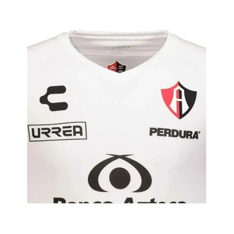 Jersey Charly Del Atlas De Visitante Blanco