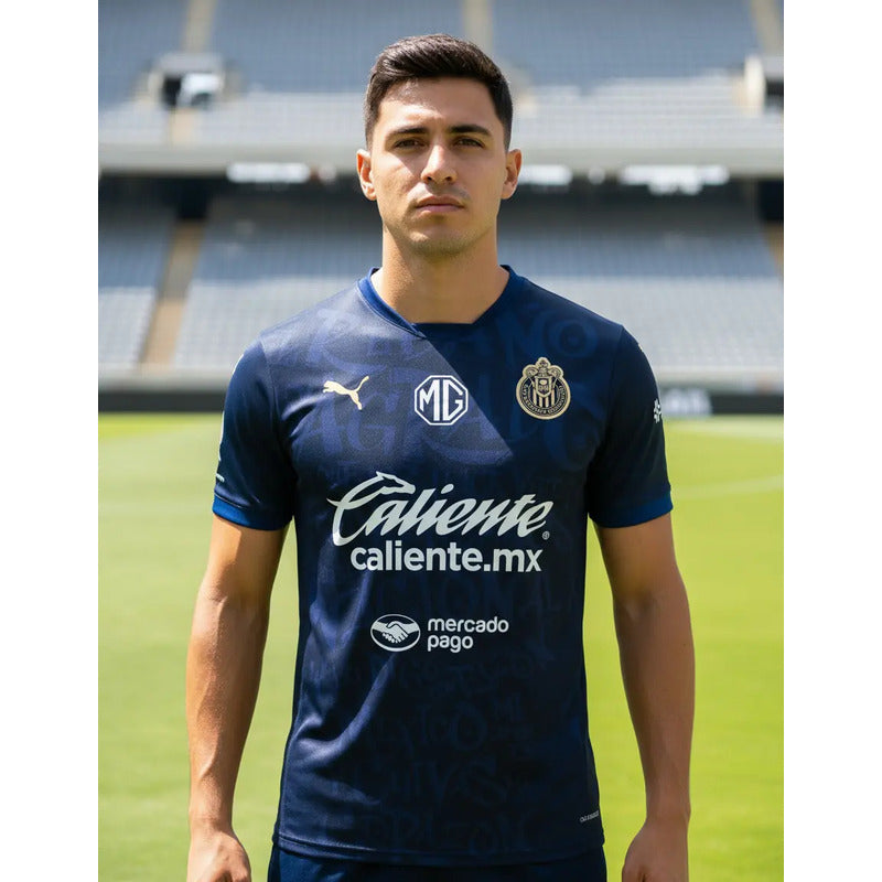 Jersey Playera Puma Chivas Del Guadalajara Visitante Gld