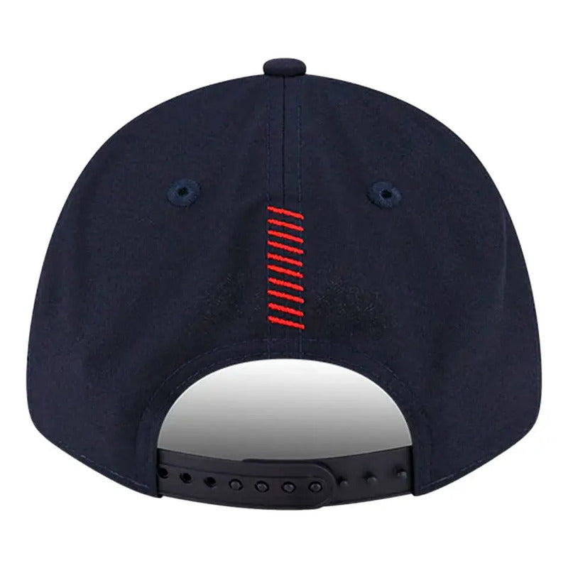 Gorra Cachucha  Red Bull Checo Perez  Las Vegas Formula 1 F1 Azul Oscuro Unitalla (correa Ajustable)