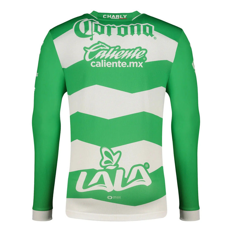 Jersey Playera Charly  Santos Laguna De Manga Larga Local 24