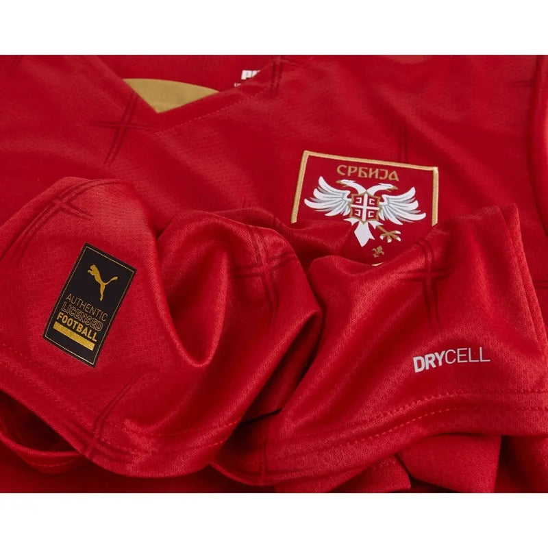 Jersey Puma De La Selección Nacional De Serbia De Local