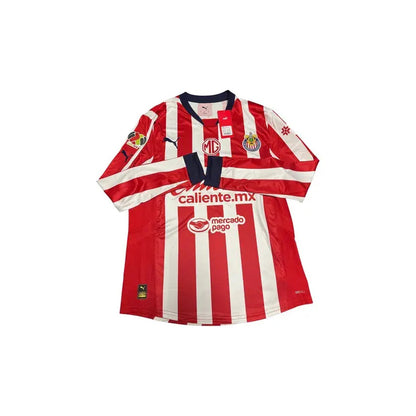 Jersey Playera Puma De Chivas Manga Larga Version Jugador