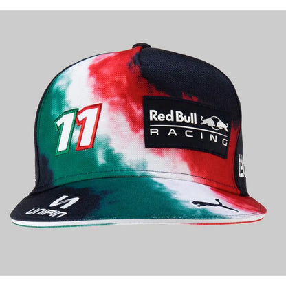 Gorra Cachucha Puma De Checo Perez Red Bull Juvenil F1 Azul Marino Unitalla Juvenil (correa Ajustable)