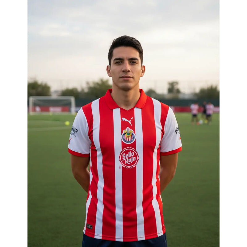 Jersey Playera Puma Chivas  Guadalajara  Femenil De Hombre
