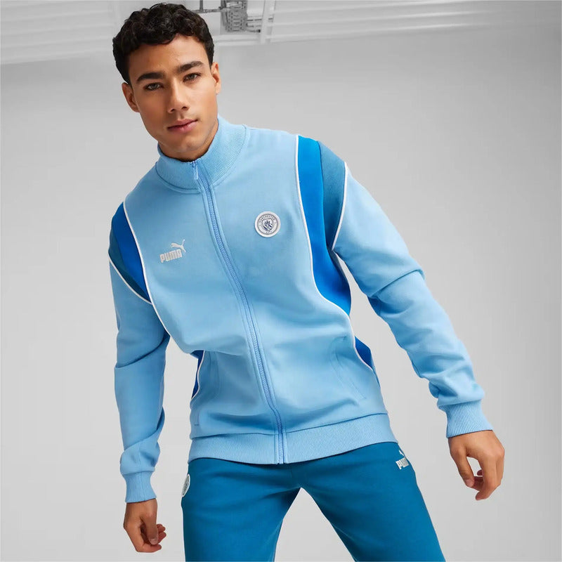 Chamarra Puma Del Manchester City Prematch Jacket