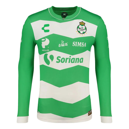 Jersey Playera Charly  Santos Laguna De Manga Larga Local 24