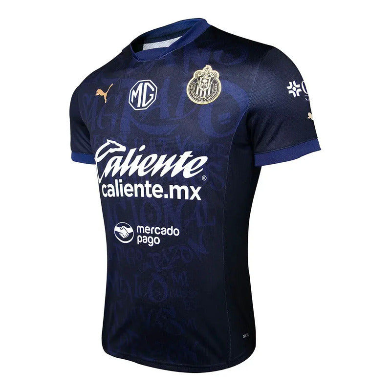 Jersey Playera Puma Chivas Del Guadalajara Visitante Gld