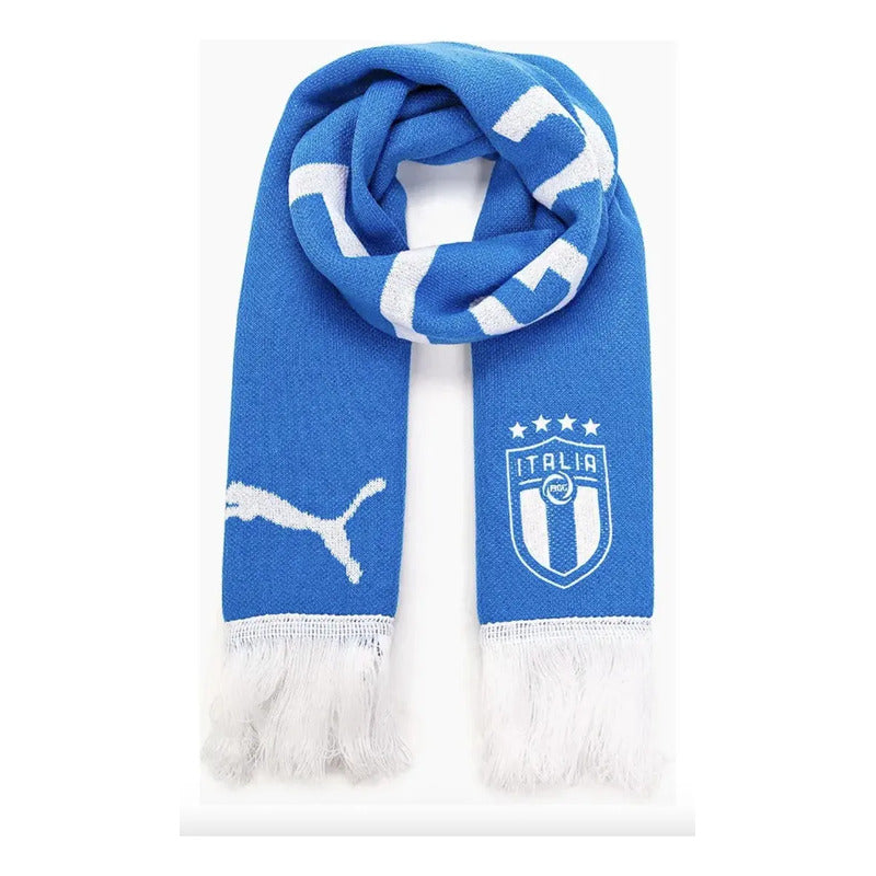 Bufanda Puma Italia 054207 01 Color Azul Liso