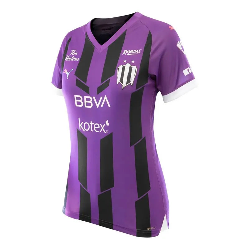 Jersey Playera Puma Rayadas De Monterrey Femenil Visitante