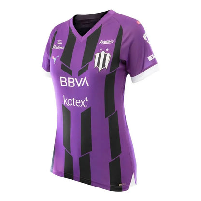 Jersey Playera Puma Rayadas De Monterrey Femenil Visitante