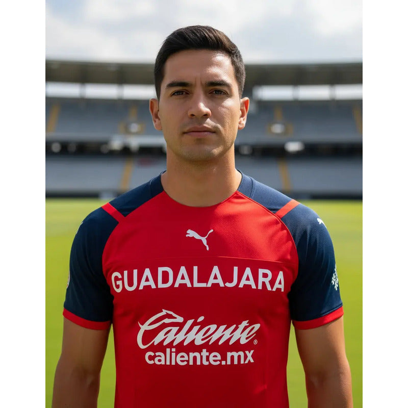 Jersey Playera Puma De Chivas De Guadalajara Visitante 2019 Blanco Chica (s)