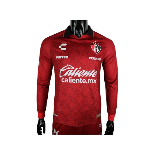 Jersey Playera Charly Del Atlas De Visita Manga Larga