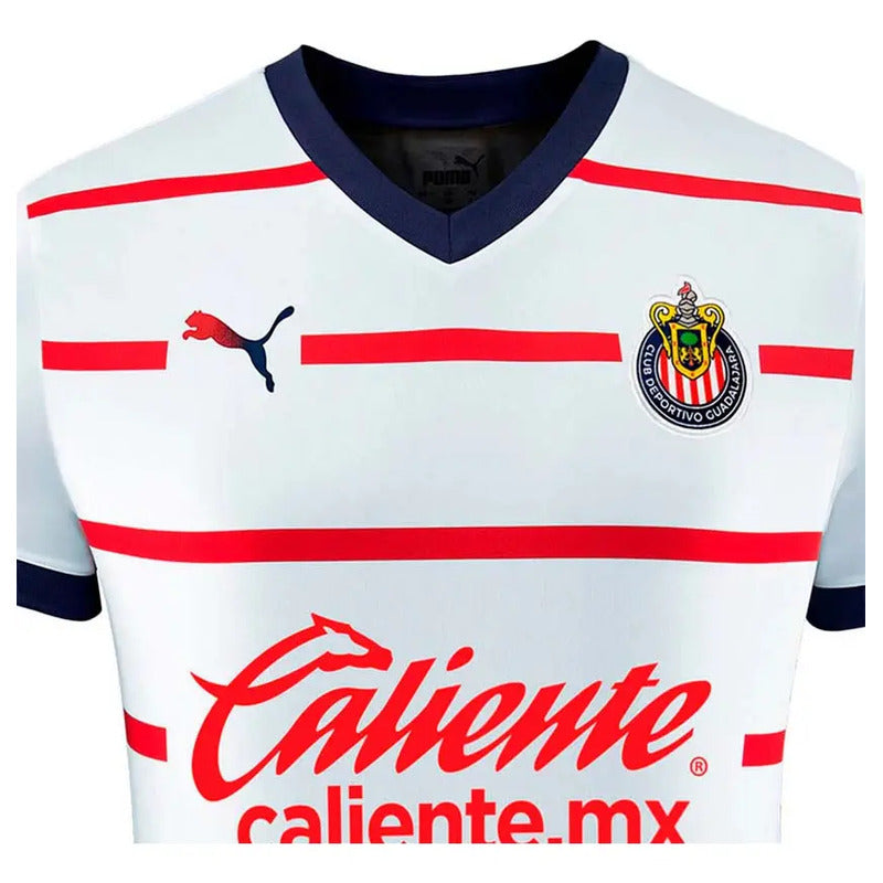 Jersey Puma Chivas Dama Visitante Blanca Mod 762575 01