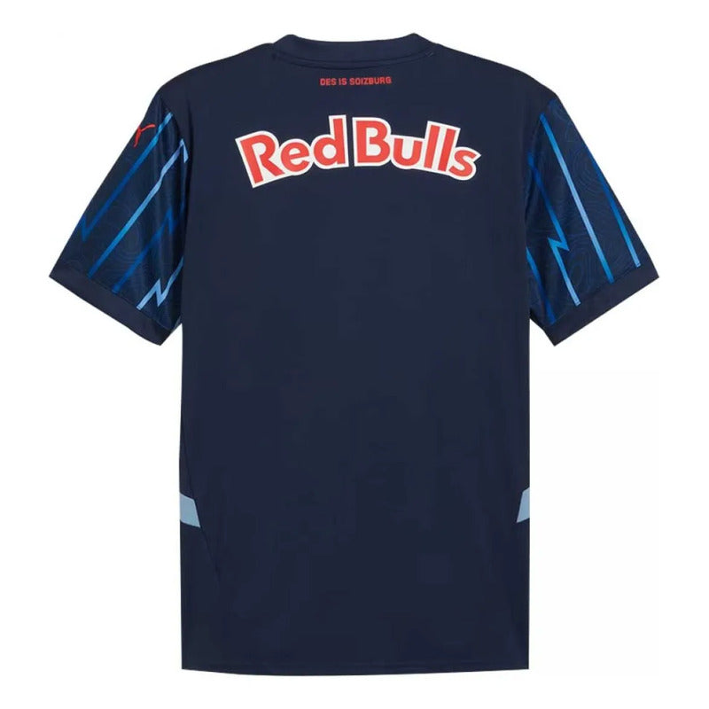 Jersey Playera Puma Del Salzburgo Redbull Alemania Salzburg Azul Grande