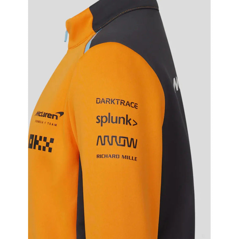 Sudadera Castore Para Niños Unisex Mclaren Formula 1 F1 Mediana (m) Naranja
