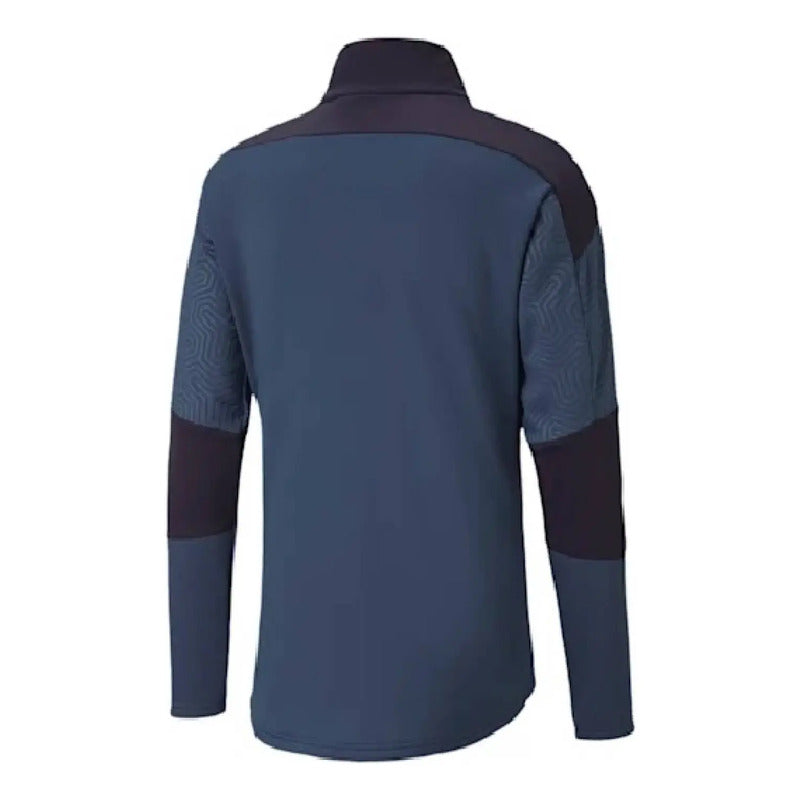 Sudadera Puma De Rayados De Monterrey Training Fleece Navy B Azul Petróleo Pequeño (s)