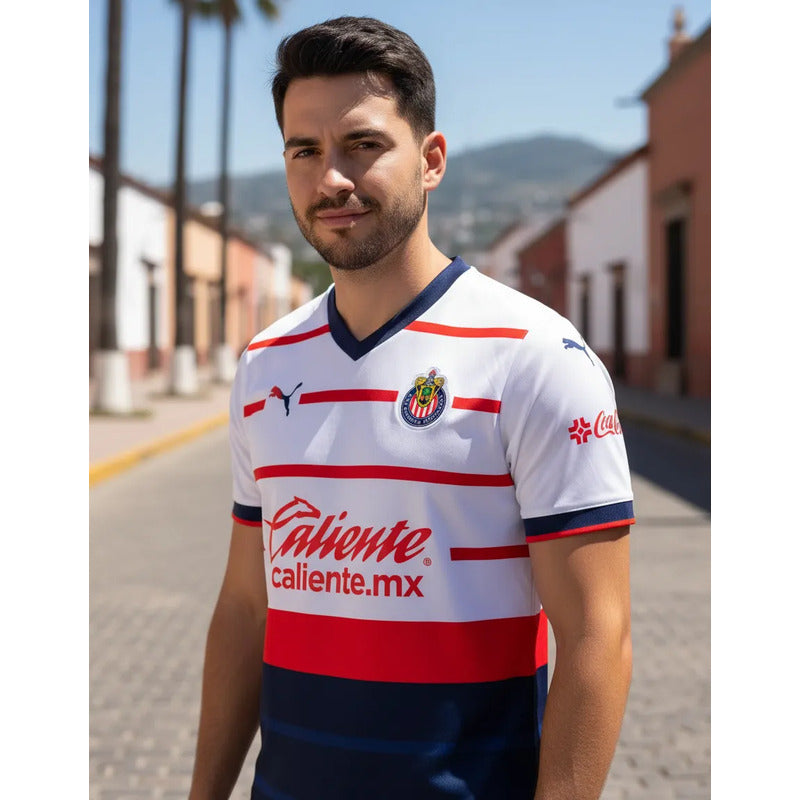 Jersey Playera Puma De  Chivas Del Guadalajara De Visitante