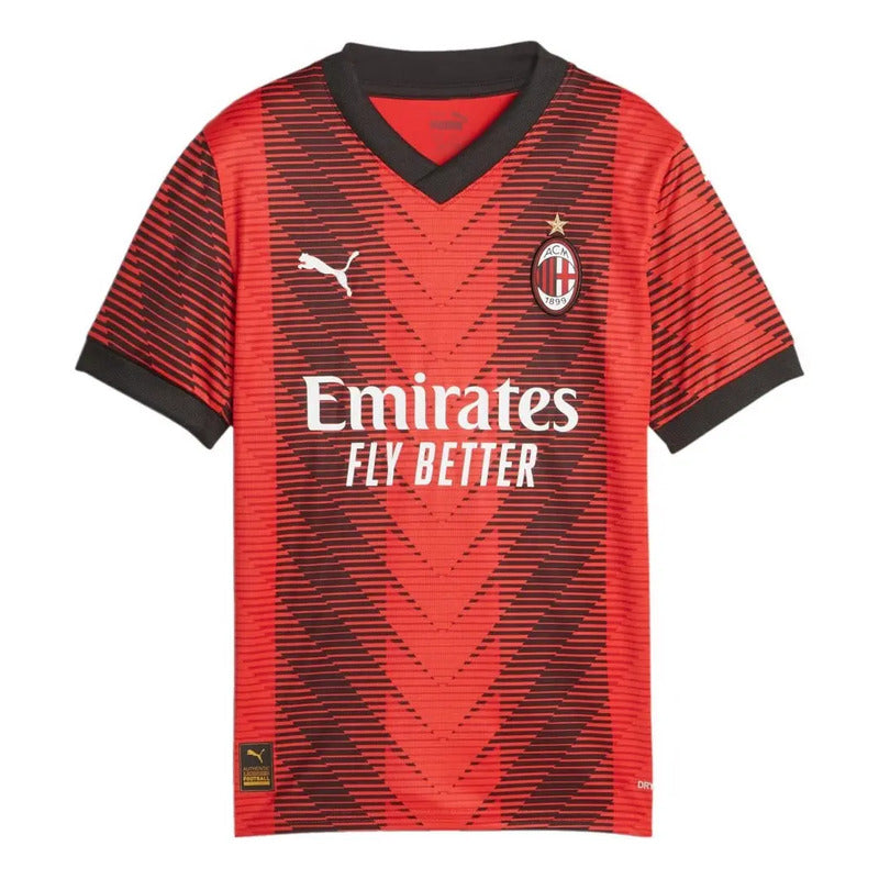 Jersey Playera Puma Del Milan Para Niños