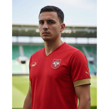 Jersey Puma De La Selección Nacional De Serbia De Local