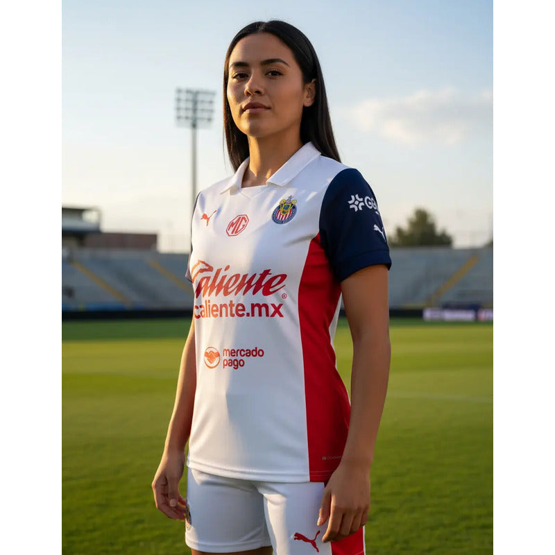 Jersey Playera De Chivas De Mujer Liga Femenil Mx