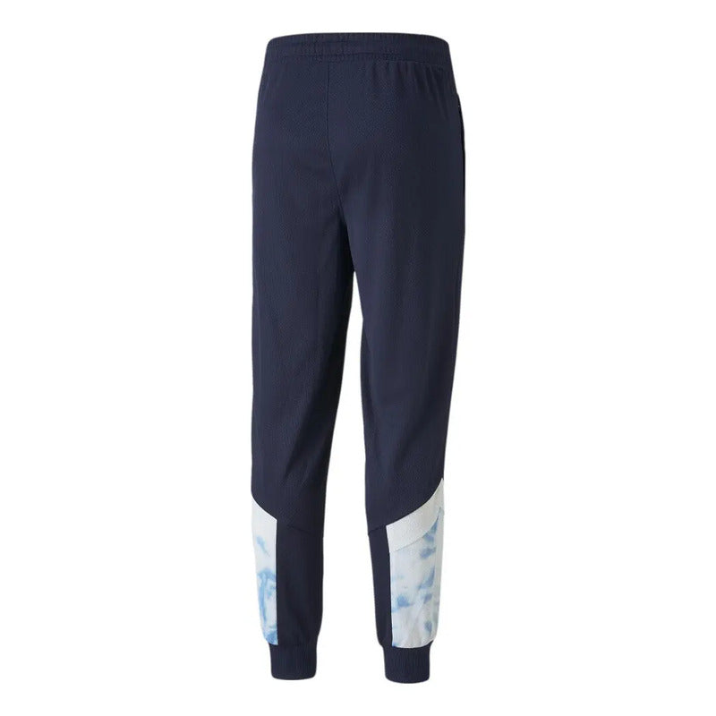 Pants Puma Del Manchester City Iconic Mcs  Track Pans Azul Oscuro Mediano (m)