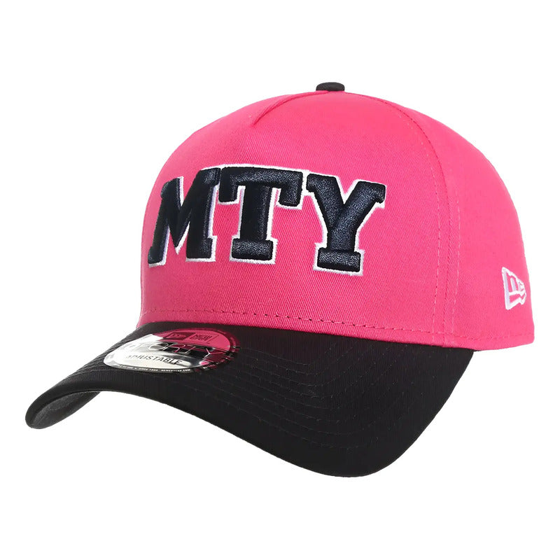 Gorra Cachucha De Rayados De Monterrey Snapback Navy Per Rojo