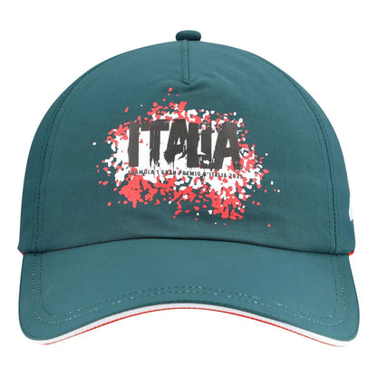 Gorra Cachucha Puma Del Gran  Premio Italia Monza Formula 1 Verde Unica Liso