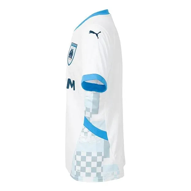 Jersey Playera Puma De Local Del Marsella De Francia Hombre Blanco Mediana