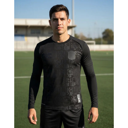 Jersey Playera Charly Leon Black Edition Edición 80 Años