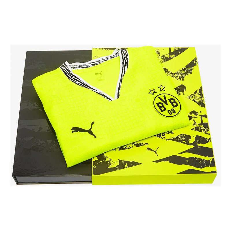Jersey Playera Borussia Dortmund  Anniversary  Culture Shirt Amarillo