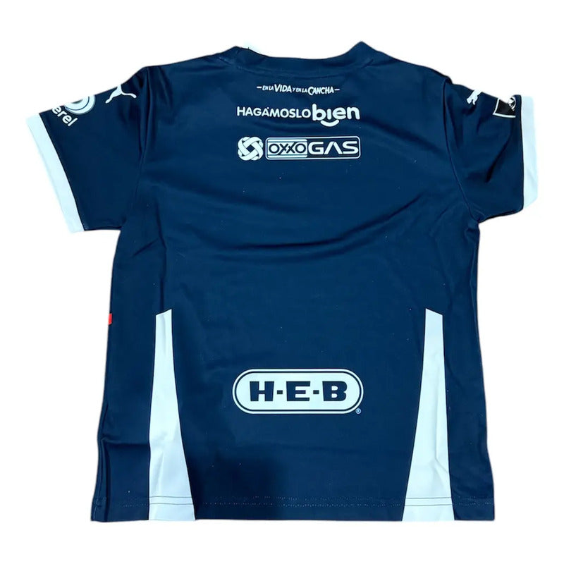 Kit Conjunto Puma De Rayados De Monterrey Para Niños
