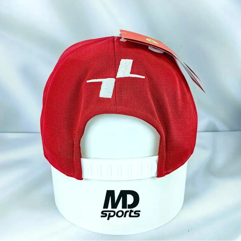Gorra Puma Casual Scuderia Ferrari Leclerc Unisex 026277 01 Color Rojo Talla Única Liso