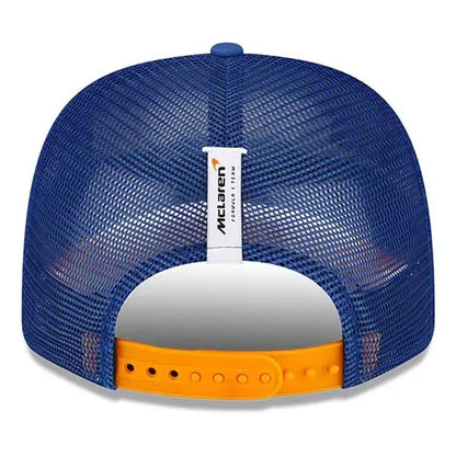 Gorra Cachucha New Era Mclaren Edición Especial De Austin F1 Azul Small-medium (correa Ajustable)